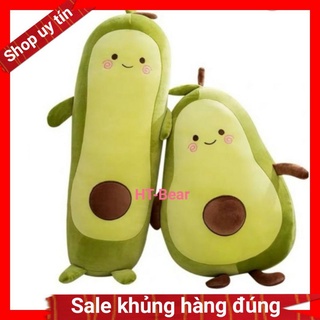 Gấu bông gối ôm quả bơ ngộ nghĩnh siêu mềm mịn.