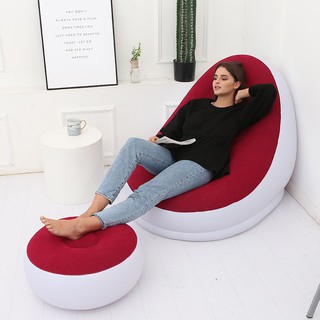 Ghế hơi bọc nhung Senyoubao cao cấp ghế hơi tựa lưng