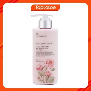 Dưỡng Thể Hương Nước Hoa Thefaceshop Perfume Seed Velvet Body Milk 300ml