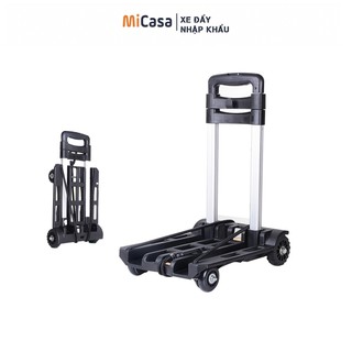 Xe Kéo Hàng Gấp Gọn Tải Trọng 50kg Tiện Lợi Có Dây Kéo