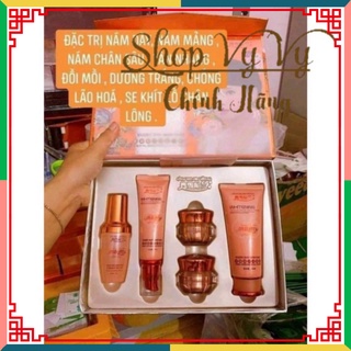 CHÍNH HÃNG -  Bộ Hoàng Cung Cam 5in1 chính hãng tặng 3 mặt nạ và 1 bộ thử.
