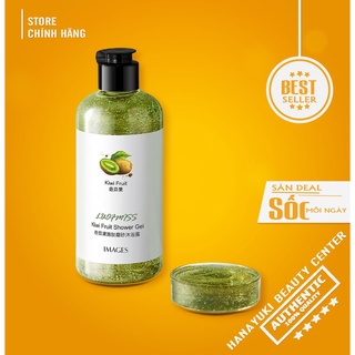Sữa tắm tẩy tế bào chết kiwi Pibamy làm sạch sâu da, dưỡng trắng mịn, cực thơm - Hanayuki Asia