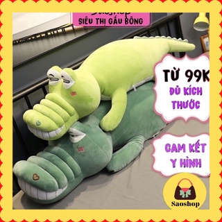 Cá sấu bông 1m2 _gấu bông cá sấu- gối ôm hình cá sấu