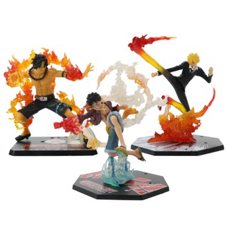 (Sẵn VN) Mô hình 2 anh em Luffy , Ace và Sanji , Zoro truy tìm kho báu hải tặc - Attack styling Battle Ver  - One piece