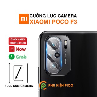 Cường lực camera Poco F3 độ cứng 9H trong suốt không ảnh hưởng đến chất lượng chụp ảnh - Dán camera Xiaomi Poco F3
