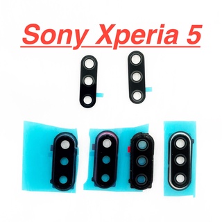 Mặt kính camera sau SONY Xperia 5 liền khung dành để thay thế mặt kính camera trầy vỡ bể cũ linh kiện thay thế