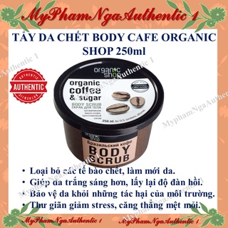 Tẩy tế bào chết body cafe. Giúp trắng, sạch da vượt trội sau khi tẩy.