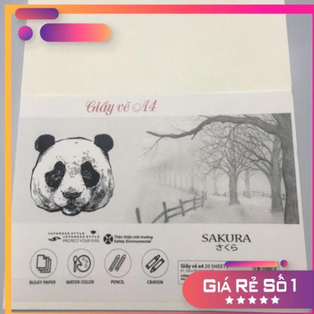 GIẤY VẼ SAKURA (A4/A3)