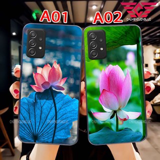 [HOT] ỐP LƯNG SAMSUNG A22/ A32/ A52/ A72 IN HÌNH HOA SEN CỰC ĐẸP