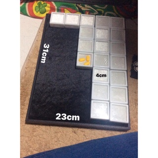 combo-1 khay nhung có nắp 23x31cm và 35 hộp đựng đá 4cm