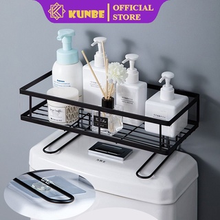 Kệ Để Đồ Sau Toilet KUNBE, Để Đồ Tiện Dụng Cho Phòng Tắm, Nhà Vệ Sinh