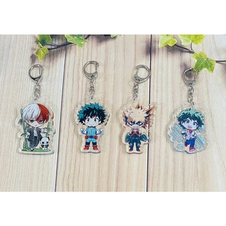 Móc khoá anime My Hero Âcdemia mica trong