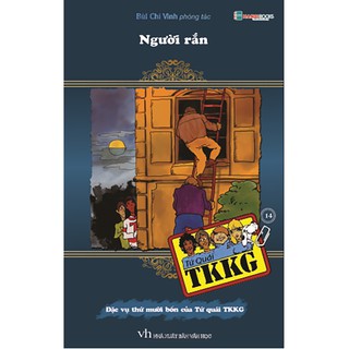 Sách - Tứ Quái TKKG - Tập 14 - Người Rắn
