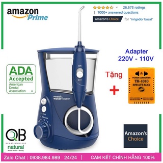 USA ✅ Máy tăm nước Waterpik WP660 Water Flosser Electric Dental, Tặng 1 Cục chuyển điện 220V