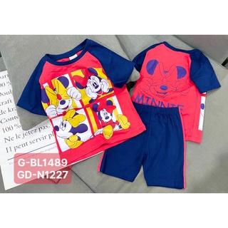 [22-40] Bộ ngố hoạt hình bé gái size đại