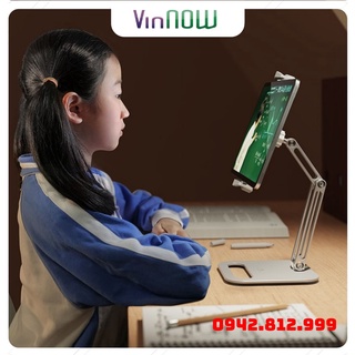 Giá đỡ máy tính bảng dạng kẹp và xoay 360 độ cho máy tính bảng điện thoại, tablet (iphone, Ipad, Surface, Samsung).