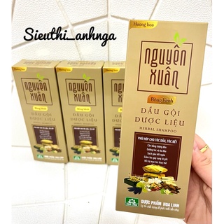 [MỚI] Dầu gội dược liệu Nguyên Xuân Bồng bềnh 200ml - Ngát hương hoa, phù hợp cho da đầu dầu..