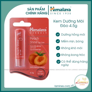 [Bản Chính Hãng] Son Dưỡng Ẩm Mùi Đào Himalaya Peach Shine Lip Care 4.5g