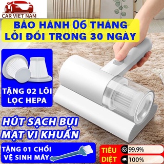 Máy hút bụi mạt chăn ga gối đệm giường thảm ôtô cầm tay diệt khuẩn bằng tia UV - Cao Cấp Chính Hãng Lỗi Đổi Mới 30 Ngày