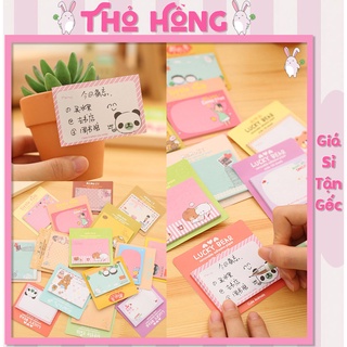 Giấy note sticky dễ thương 7,5x5cm nguồn hàng buôn sỉ