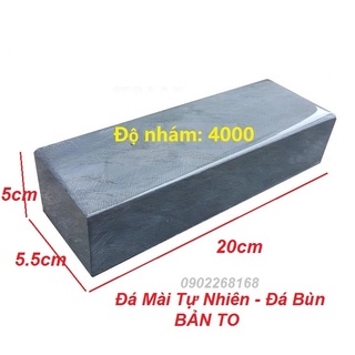 Đá mài dao tự nhiên ( đá bùn ) độ nhám 4000/5000 bản to KT 20*5.5*5