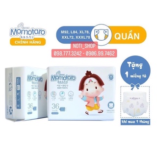 [HCM] Tã/Bỉm dán/Quần Momotaro chính hãng Nhật Bản (Đủ size S112/M92/L84/XL78/XXL72/XXXL70)