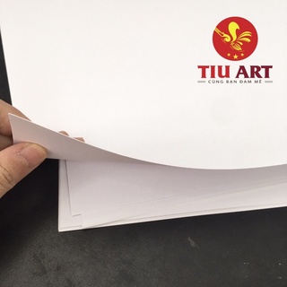 Giấy Roki trắng A2 xấp 10 tờ kèm ống đựng phi 7