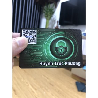 Thẻ cá nhân thông minh một chạm NFC QR - In name card - CardVisit