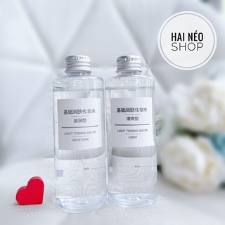 [ĐỌC KỸ MÔ TẢ] Nước hoa hồng Muji Light Toning Water (Light/Moisture) 200ml (bản ĐAI LOAN, sx tại Nhật)