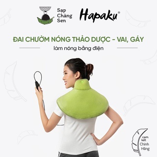 Đai chườm vai, gáy thảo dược (Hapaku) - làm nóng bằng điện