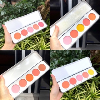 Bảng má Kryolan 5 ô