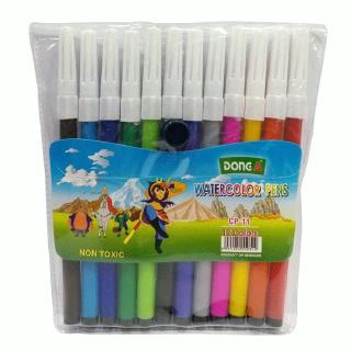 Vỉ Bút Lông 12 Màu Đông Á CP-11