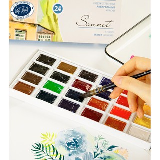 [CHÍNH HÃNG - MÀU NƯỚC/ACRYLIC] MÀU NƯỚC/ACRYLIC SONNET CONEM