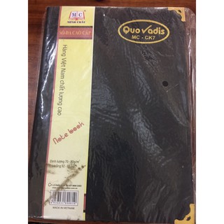sổ bìa da CK7 dày(360 trang)