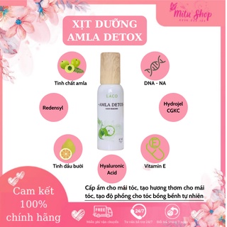 [Chính Hãng] Xịt dưỡng tóc Amla Hair Reborn Laco ⚡ Tạo độ phồng, dưỡng ẩm tóc, nước hoa cho tóc, giúp tóc chắc khỏe