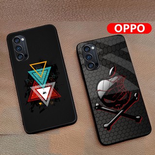 Ốp táo phủ bóng Oppo A52/A53/A54/A55/A74/A92/A93/A95/Reno 4/Reno 4 pro/Reno 5/Reno 6/Reno 6z/Reno 7z/A16k/A15/A5 2020