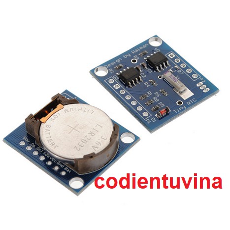 MODULE THỜI GIAN THỰC DS1307 + AT24C32