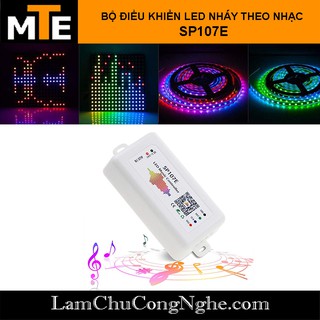 Bộ điều khiển led nháy theo nhạc SP107E - bluetooth app