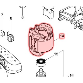 Stator máy chà nhám 9035H Makita