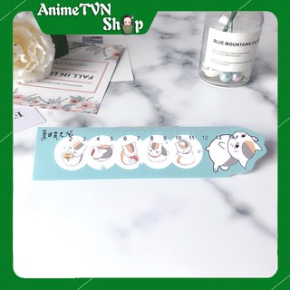 Thước Kẻ Nhựa phủ nhũ Anime/Manga Natsume Yuujinchou (Hữu nhân sổ) - Nhiều mẫu In hình siêu xinh