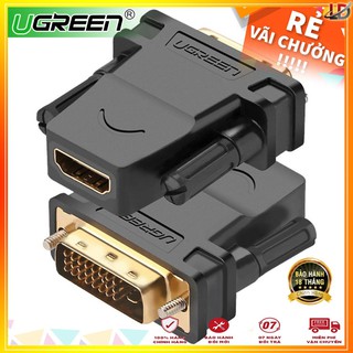 Ugreen 20124 - Đầu chuyển đổi DVI 24+1 to HDMI cao cấp - Phukienleduy