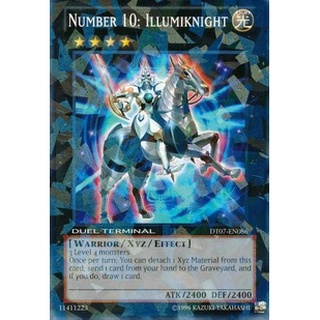 Thẻ bài Yugioh - TCG - Number 10: Illumiknight / DT07-EN086'