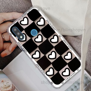 Ốp Vsmart Joy 2 Plus / Joy2+ caro trái tim nhiều màu sắc, đầy cá tính, khẳng định phong cách