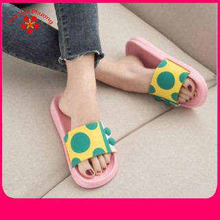 Dép Unisex Họa Tiết Con Bọ , Cực Xinh