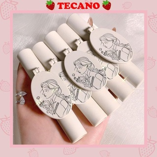 Son môi kèm gương Tecano son kem lì có dưỡng lâu trôi Maffick SS15