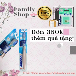 [Có Quà Tặng Giá Trị] 1 Bàn Chải Jordan Clean Between Model 2021 Tặng Chỉ Nha Khoa Jordan