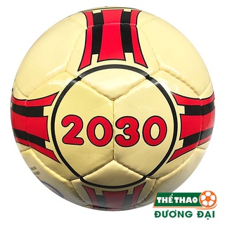 Bóng Đá Futsal Geru 2030 Khâu Tay Số 4, Size 4 - Tặng Kèm Kim Bơm + Lưới Đựng Bóng