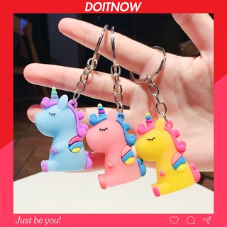 Móc chìa khóa cute hình Kỳ Lân dễ thương, móc khóa đẹp đáng yêu DOITNOW MK25