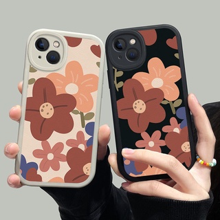 Thời trang Dòng hoa đơn giản chống va đập Vỏ điện thoại cho Huawei y9 2019 y6P Y7a Mate 20 30 Pro P20 30 Pro 30 lite nova 5i 5 Pro 7se 7i 8 Chống Rơi