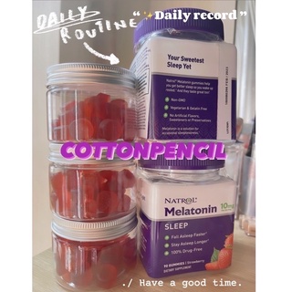 Kẹo hỗ trợ giấc ngủ Natrol Melatonin 10mg 180 Viên